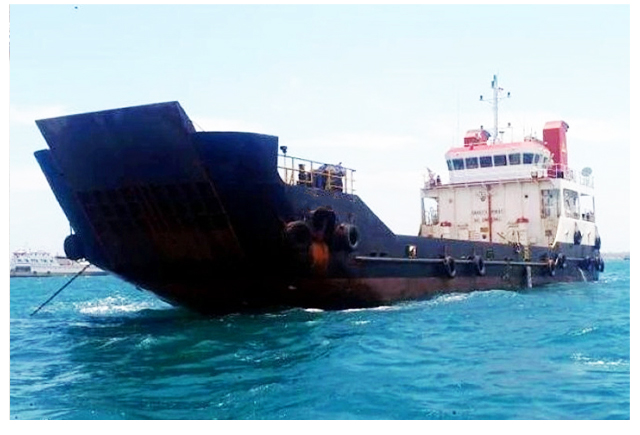 Pantalla de barcaza LCT-2