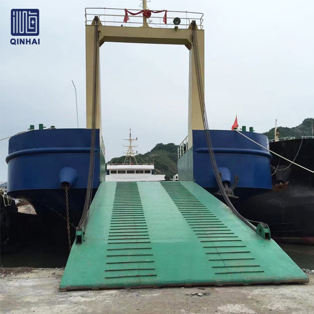 Barcaza Qinhai 5000dwt LCT con tiempo de ciclo de construcción corto