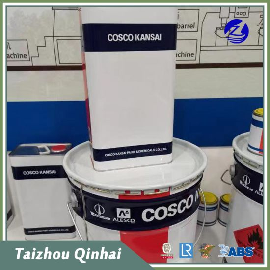 Recubrimiento marino Recubrimiento costa afuera para tanques de aceite y tanques de ballat de agua.Construir Recubrimiento de betún epoxi de poliamida Recubrimiento para barcos