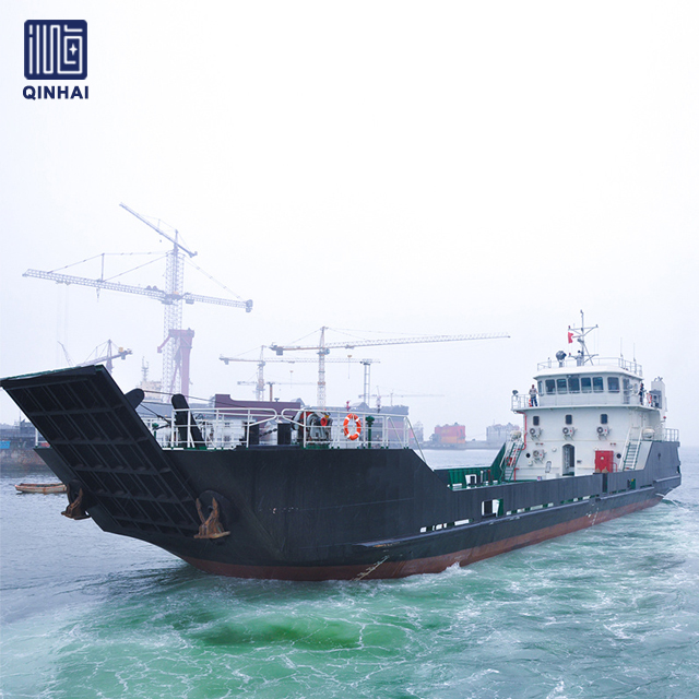 Barco barcaza Qinhai 2000dwt Lct con tiempo de ciclo de construcción corto