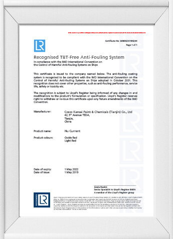 Premios y certificado